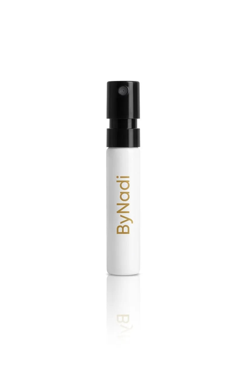ByNadi Berry Pop sample perfume spray mini vial on white background